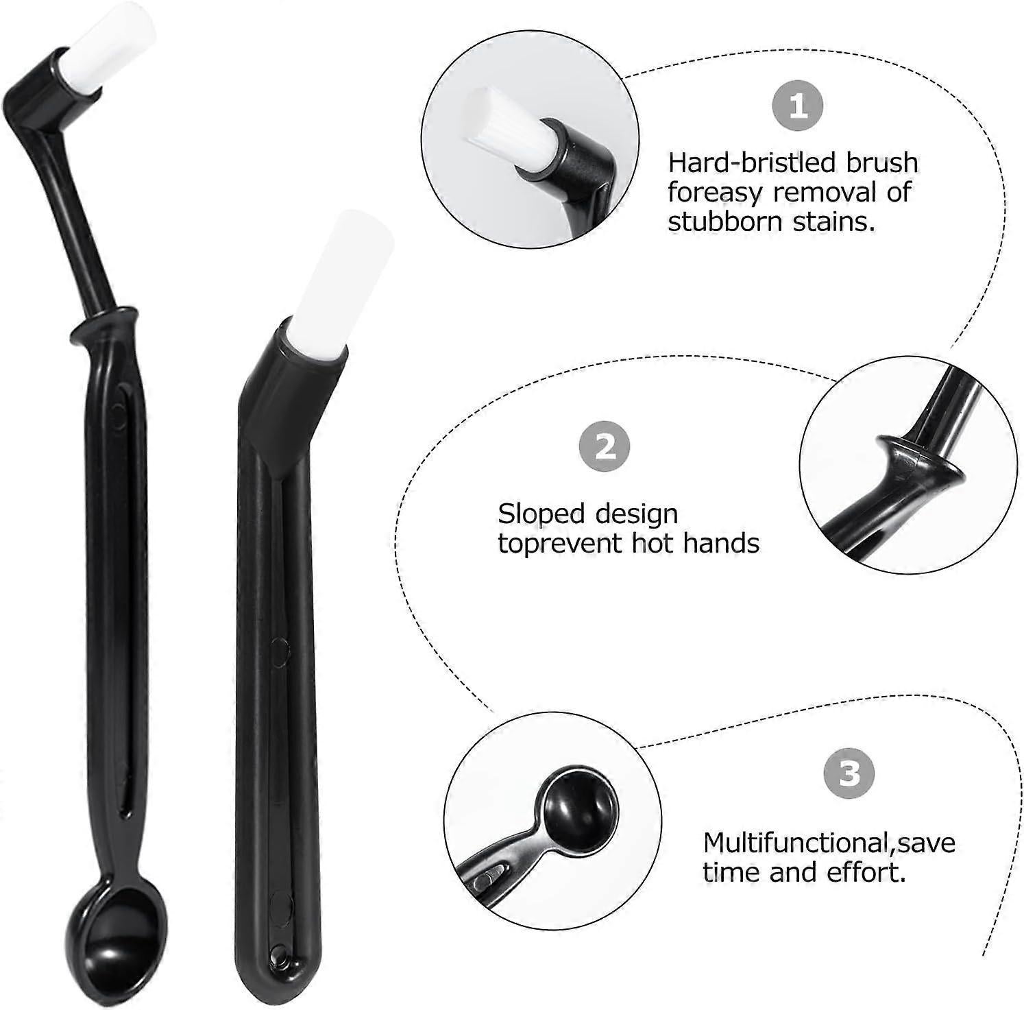 Coffee Machine Cleaning Brush Set, 15 Barista Accessories