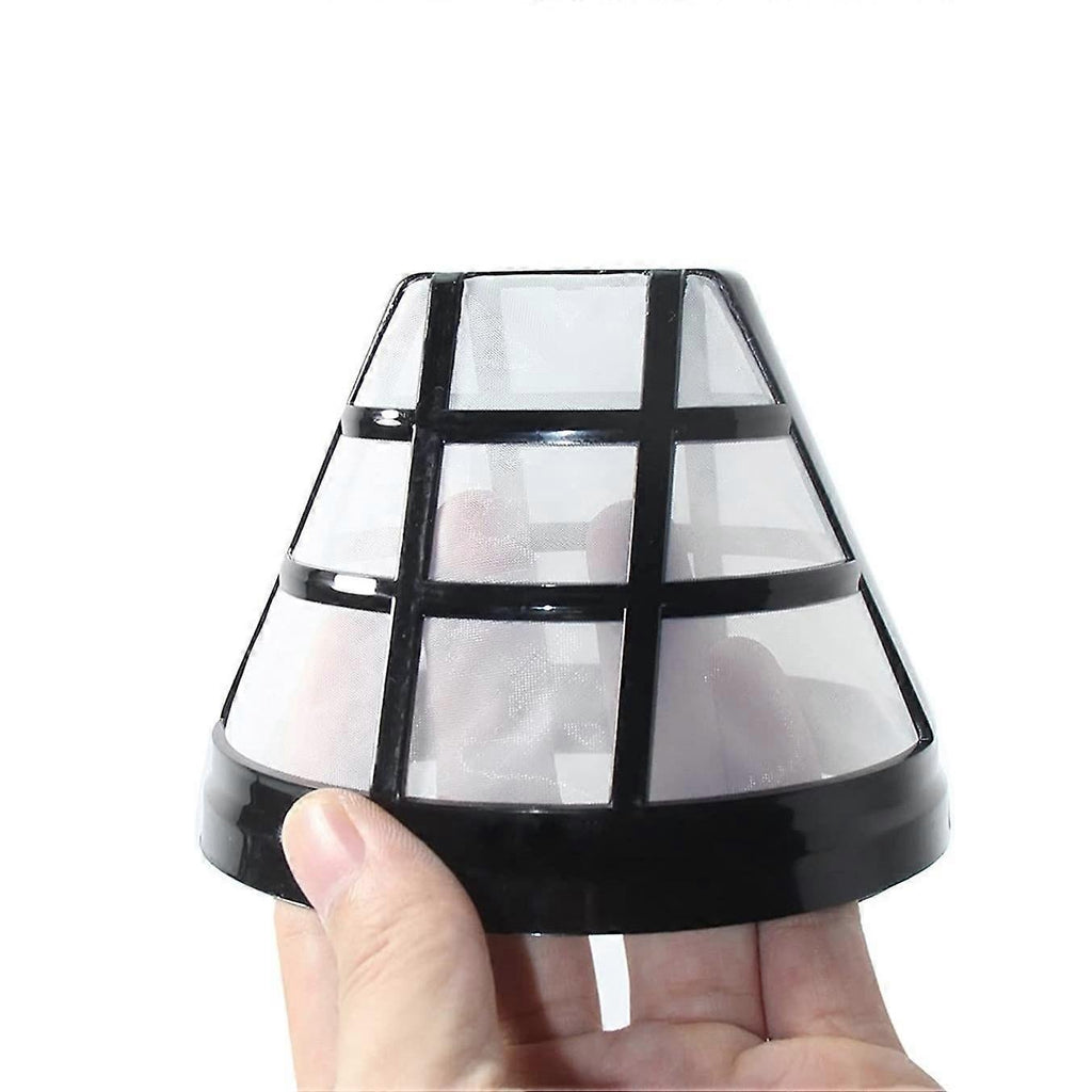 2 Pack Reusable Coffee Maker Basket Filters No.4 Fit 8-12 Cup Drip Machines