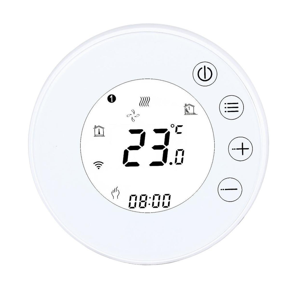 Smart WiFi Thermostat Floor Heating Wall Mounted Full Screen Display Control Switch SX
