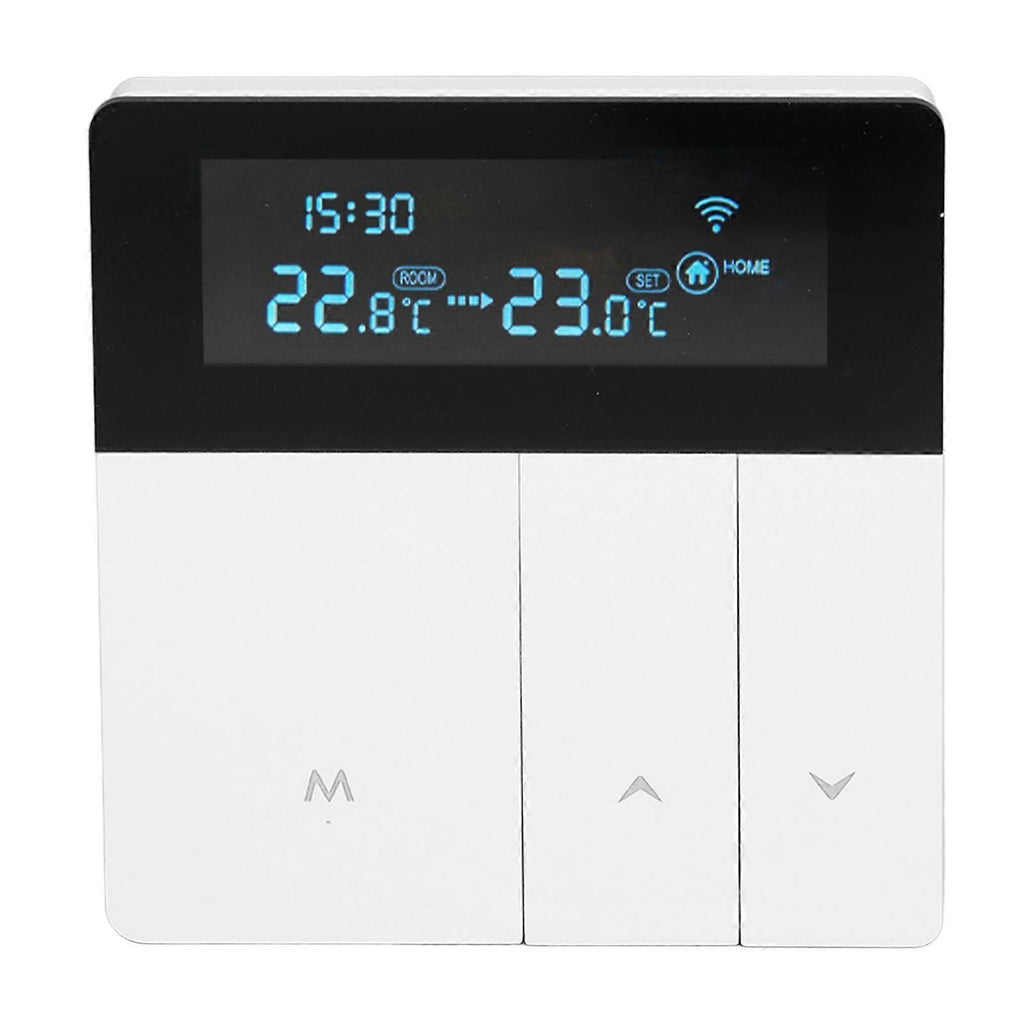 Color Smart Electric Heating Thermostat Programmable 16A AC90-240V for Home Office