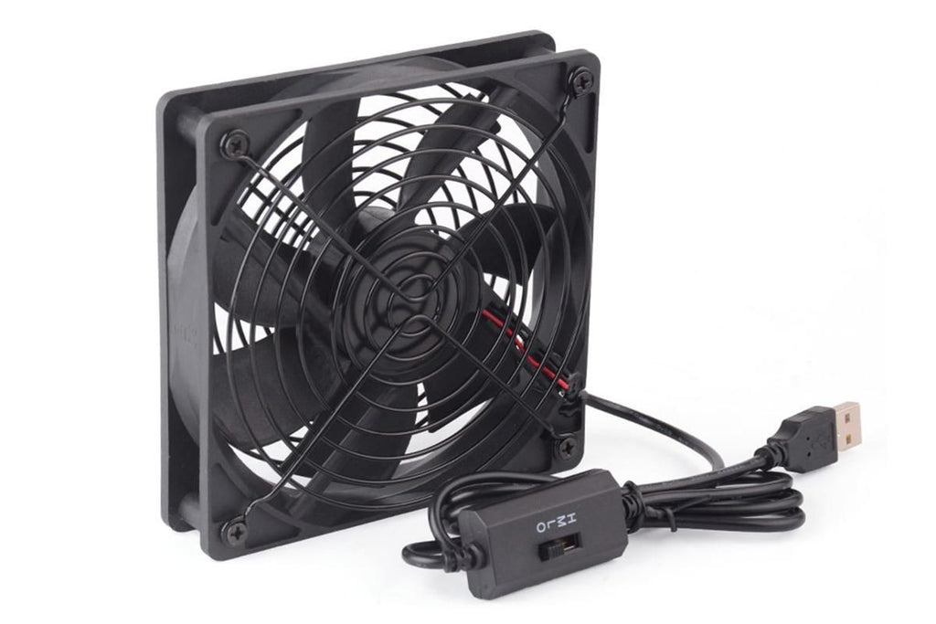 USB Cooling Fan with Speed Controller for Computer Case PC CPU Case DC 5V Office Use