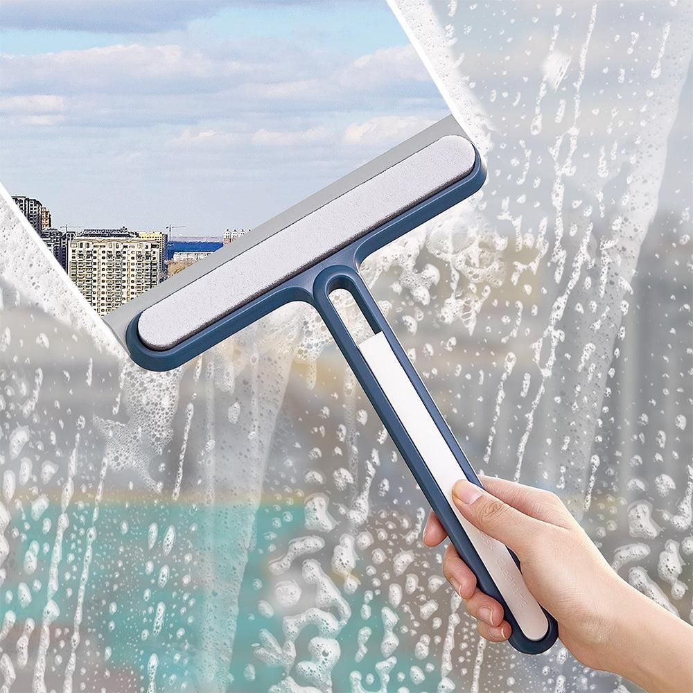 2x Shower Squeegee Bathroom Mirror Window Cleaning Wiper Tool