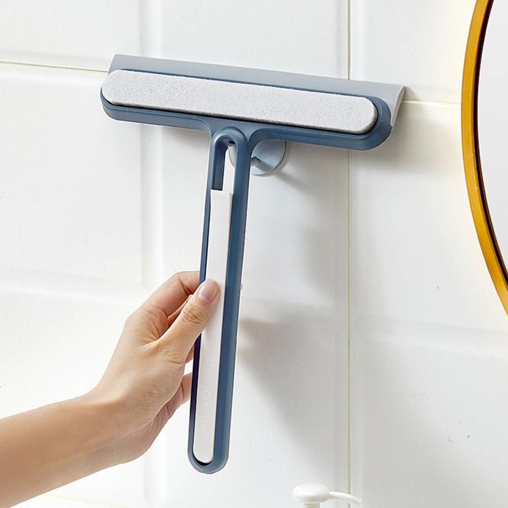 2x Shower Squeegee Bathroom Mirror Window Cleaning Wiper Tool