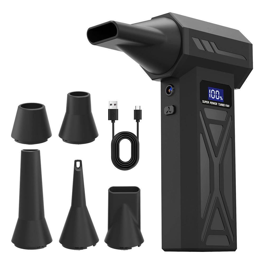 Electric Compressed Air Duster 110000RPM Rechargeable 4 Speed Blower