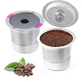 2 PCS Stainless Steel Coffee Filter Pods Compatible with Keurig 1.0/2.0