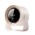 Digital Display Desk Fan Air Circulator Quiet Fan 100 Speeds Adjustable Table Fan for Camping Office Dorm Khaki