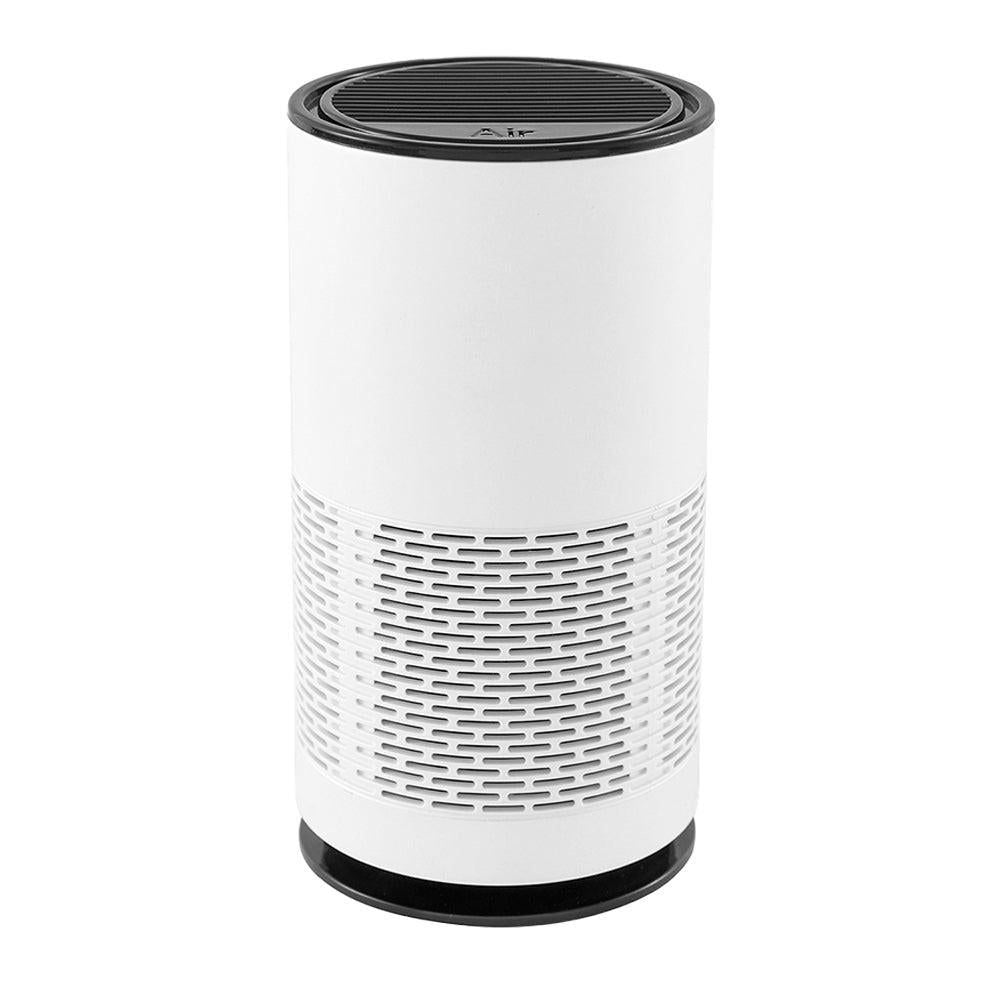 Portable Negative Ion Air Purifier Ioniser Car Home Bedroom Office White
