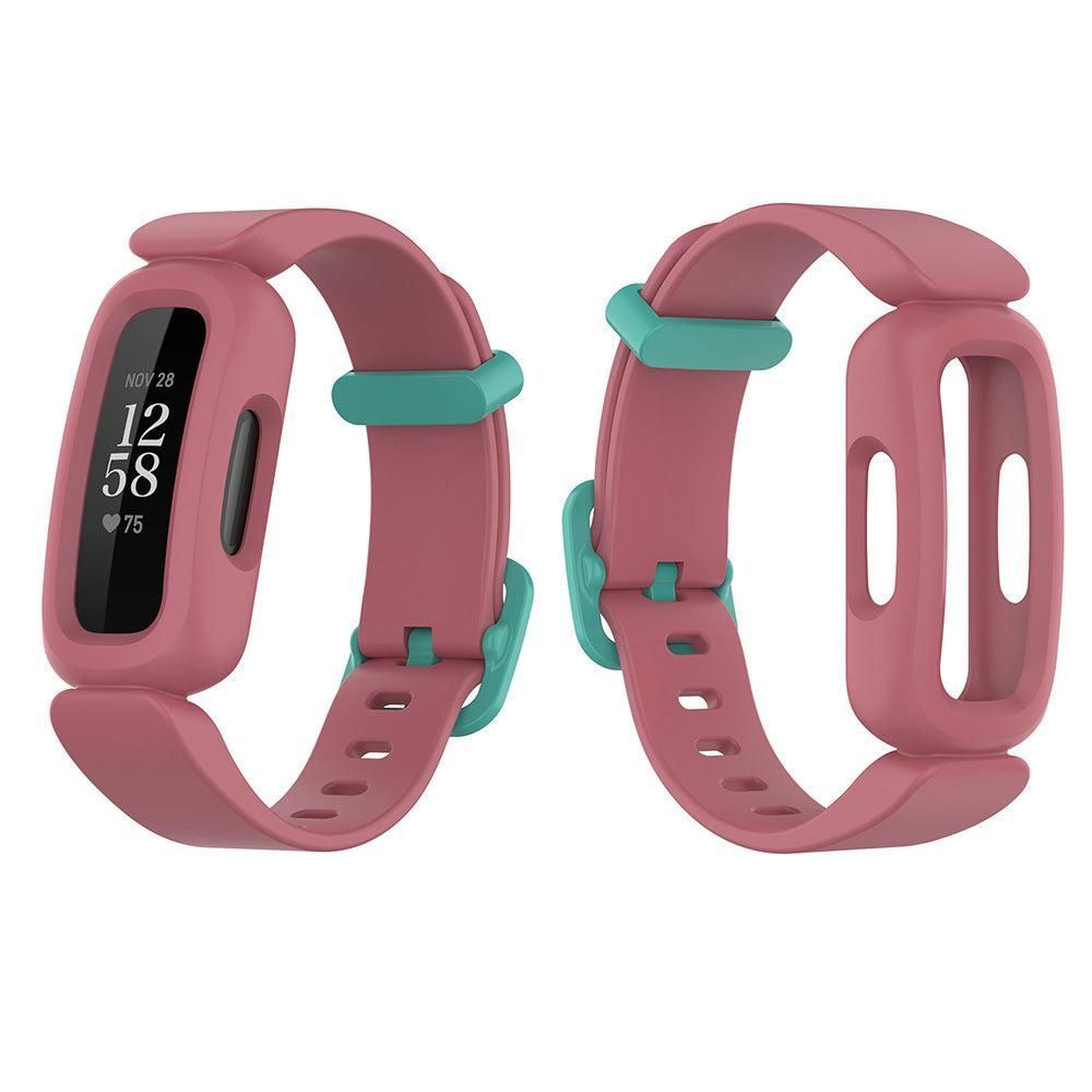 2Pcs For Fitbit Ace 3 Replacement Wristband Silicone Watch Straps Purple