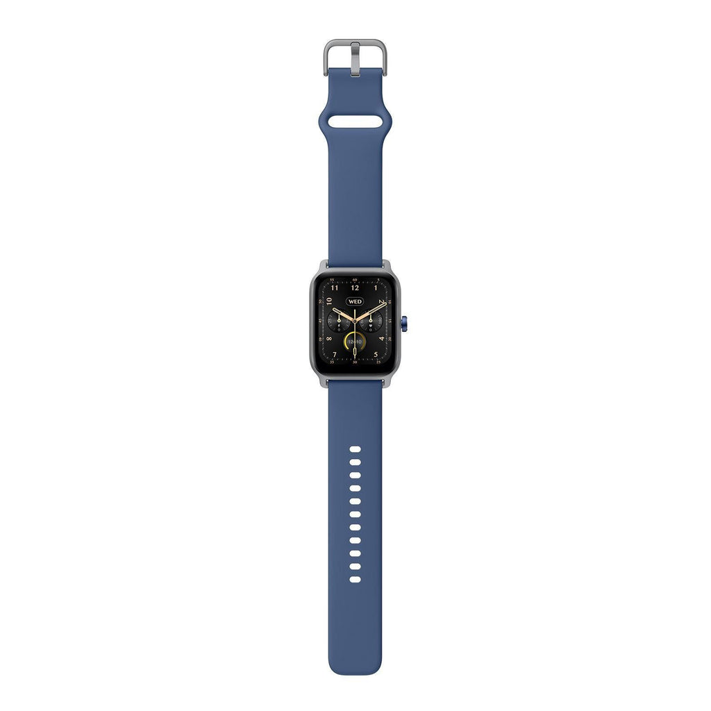 1.8inch Smart Watch IP68 BT5.3 for Android iOS with Heart Rate Monitoring Exercise Records 1pc（Blue）