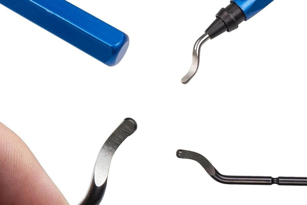 Deburring Tool with 10 High Speed Steel Blades Deburring Tool 3D Printing