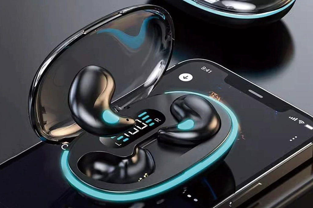 Ear Buds Sleep Bluetooth 5.3 Noise Blocking Sleeping Headphones for Side Sleeper -Black