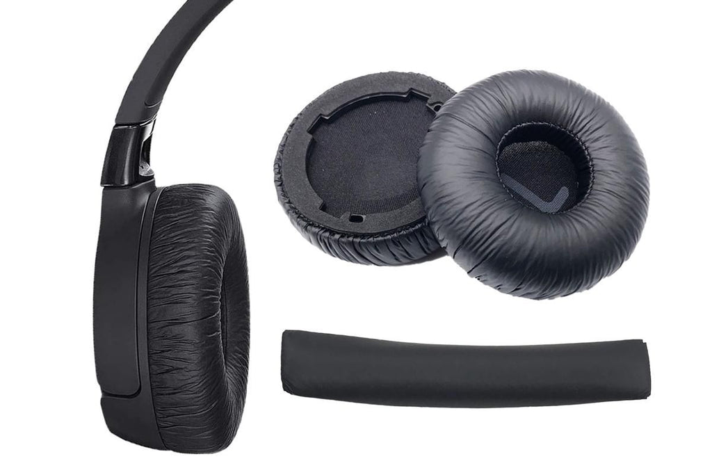 Earpads Replacement Ear Cushions Pad Covers Compatible with JBL Tune600BT T520BT -Blue