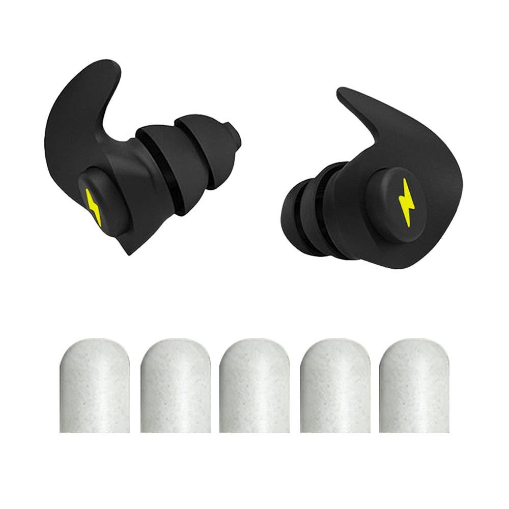 Ear Plugs for Sleeping Noise Silicone Earplugs Sound Reduction Reusable Earplugs with 5 Pairs Replacements -Blue
