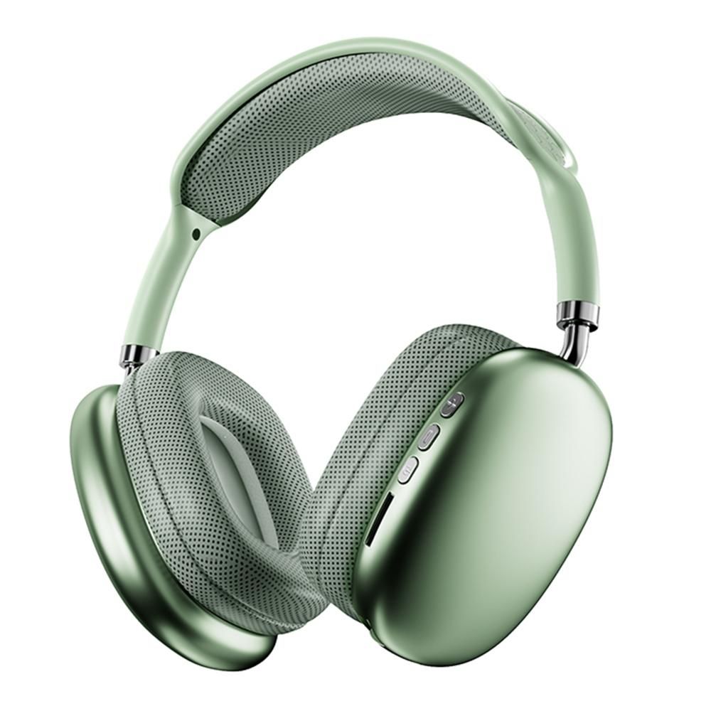 Gaming Headset Wireless Headset P9 Wireless Headphones TWS Earphones Noise Reduction Headset -Blue