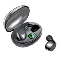 True Wireless Stereo Earphone Gaming Earbuds TWS 5.3 Bluetooth Headphones Deep Bass Sound With Microphone Hearing Aid -Black