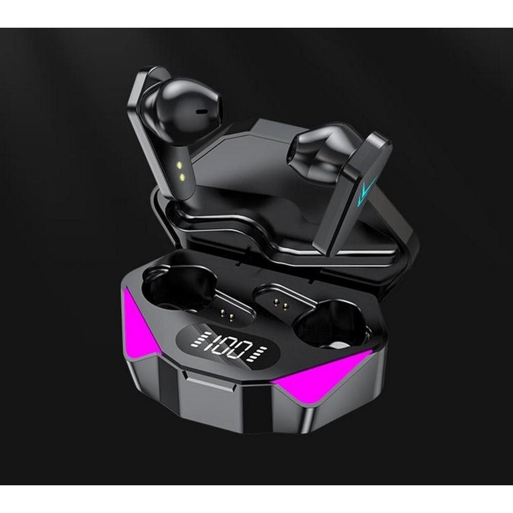 TWS Gaming Earbuds Low Latency Bluetooth Earphone with Mic Bass Audio Sound Positioning Stereo Wireless Headphones