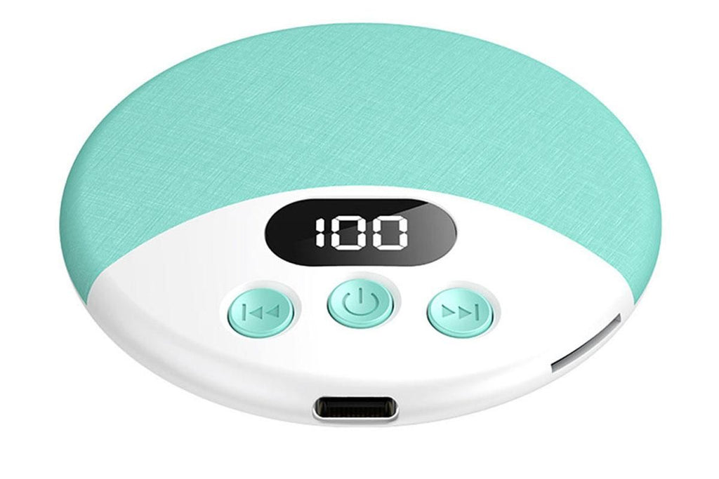 Under Pillow Bluetooth Sleep Speaker Wireless Bone Conduction Speaker-Blue