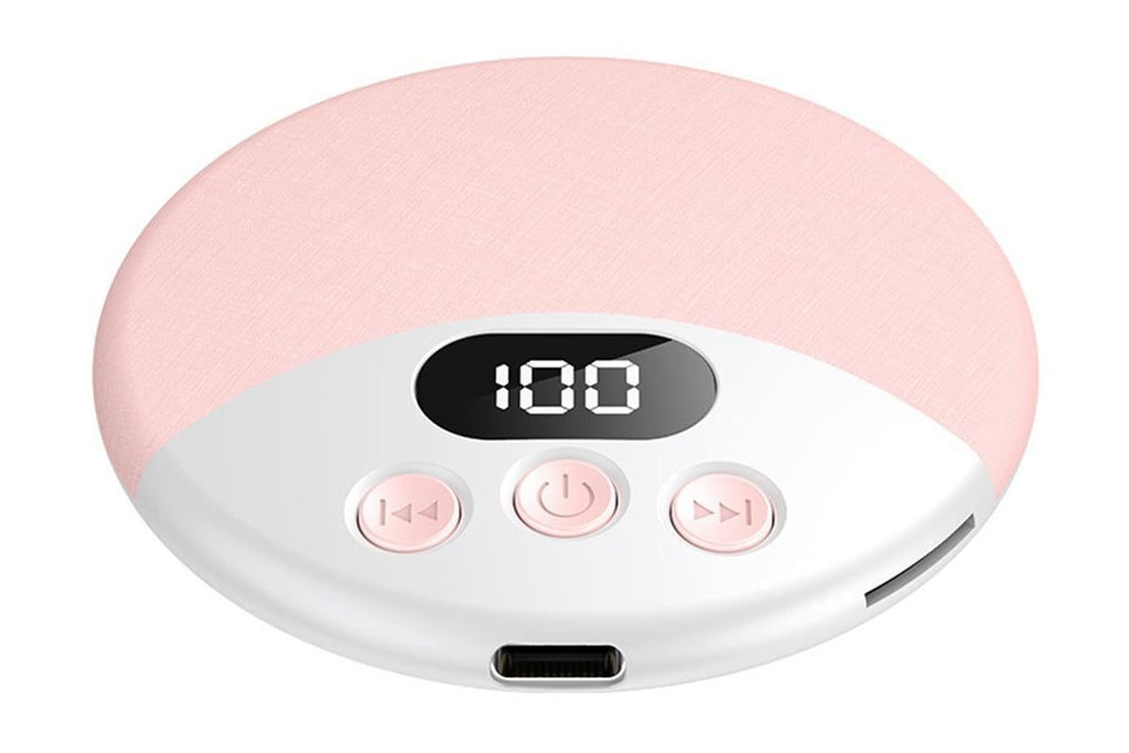 Under Pillow Bluetooth Sleep Speaker Wireless Bone Conduction Speaker-Pink