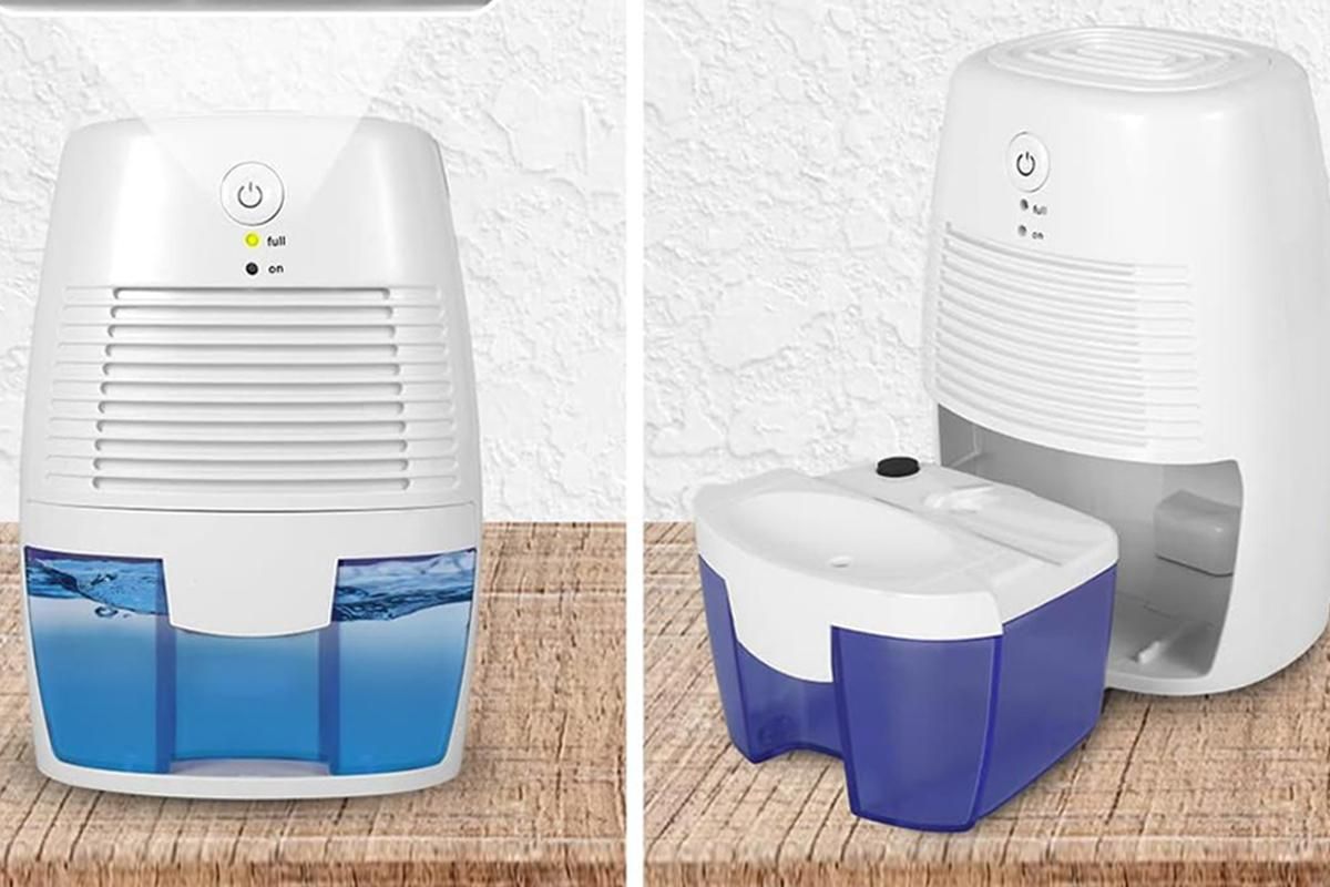 Mini Dehumidifier 500ml Portable Quiet Electric Moisture Absorber Bathroom
