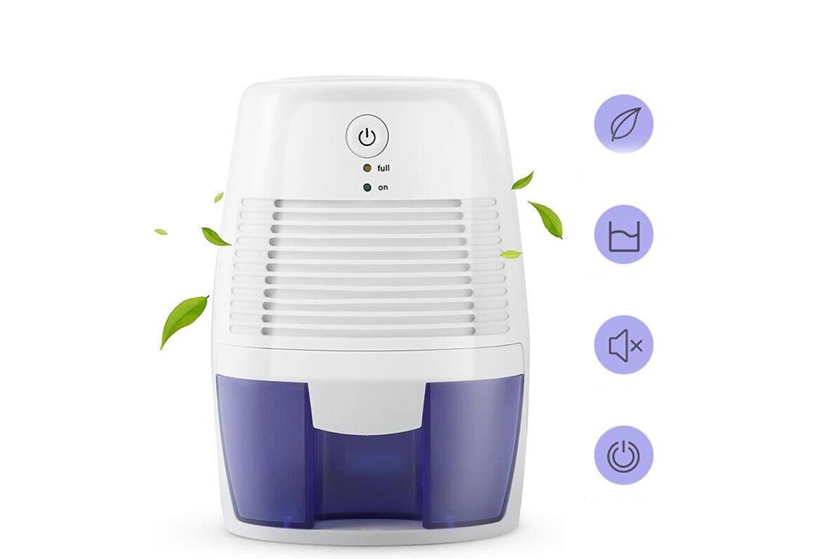 Mini Dehumidifier 500ml Portable Quiet Electric Moisture Absorber Bathroom