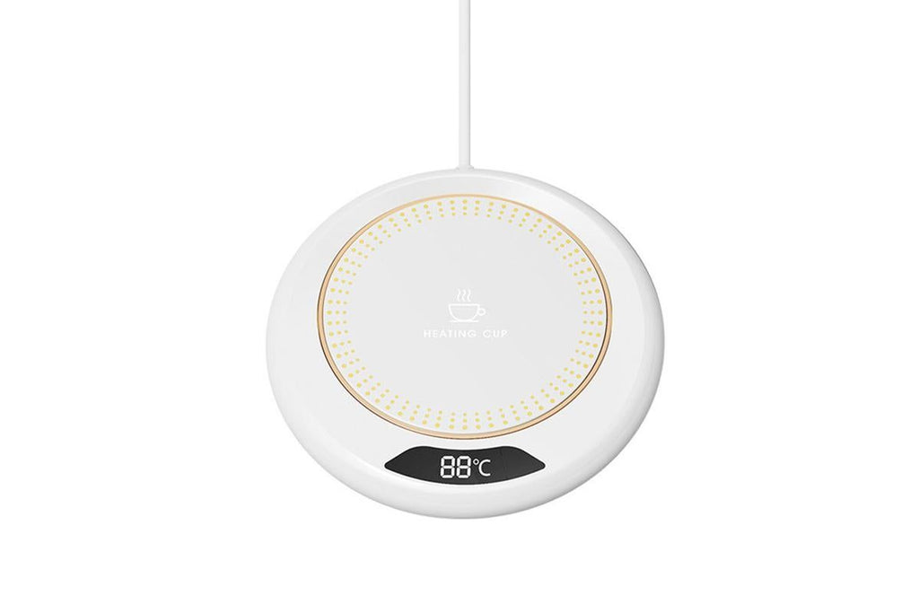 Electric Coffee Mug Warmer USB Cup With 3 Temp Settings-White