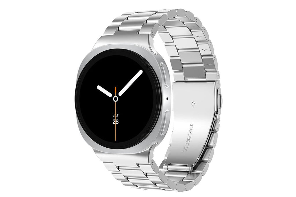 Metal Replacement Watch Band for Samsung Galaxy Watch 8 40 44 46mm-Black