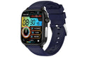 Smart Watch 1.96-Inch ECG Fitness Tracker with Heart Rate Blood Oxygen Blood Glucose Uric Acid and Blood Lipid 100 Sports Modes Activity Tracker-Blue