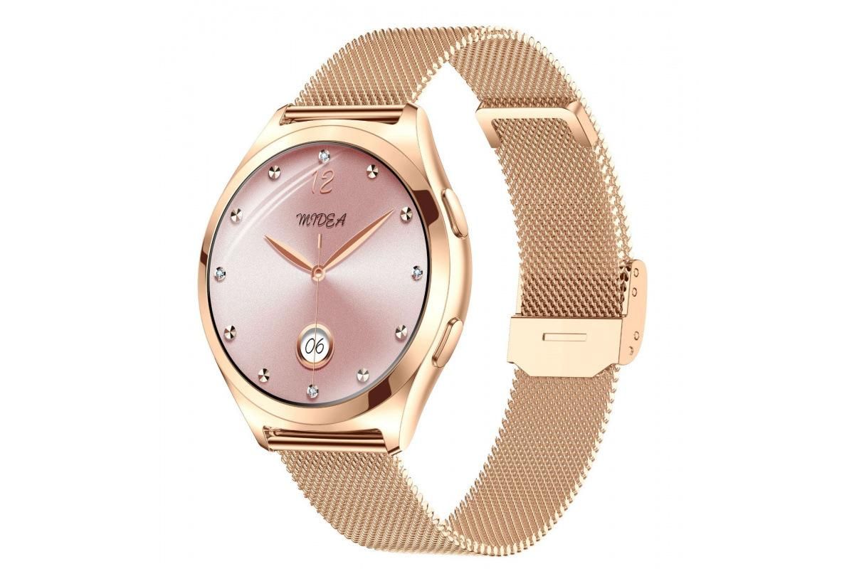 Smart Watch for Women Waterproof Smartwatch 100+ Sports Fitness Tracker-Gold