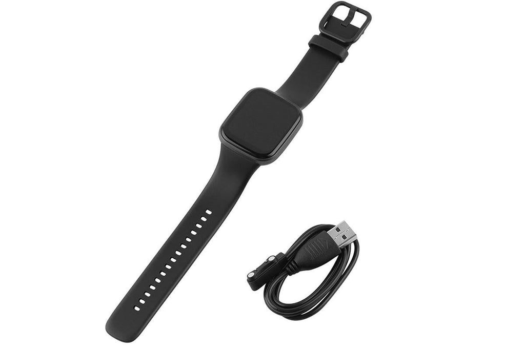 Smart Watch Fitness Tracker Heart Rate 25 Sport Modes for Men Women-Black