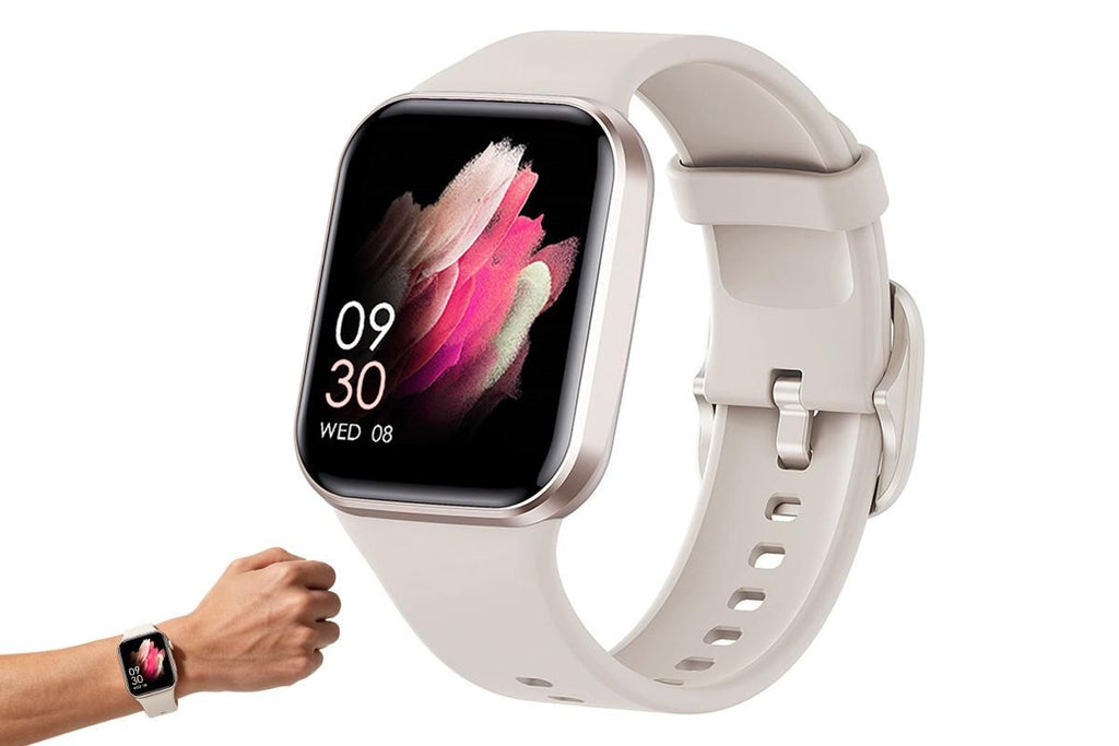 Smart Watch Fitness Tracker Heart Rate 25 Sport Modes for Men Women-Silver