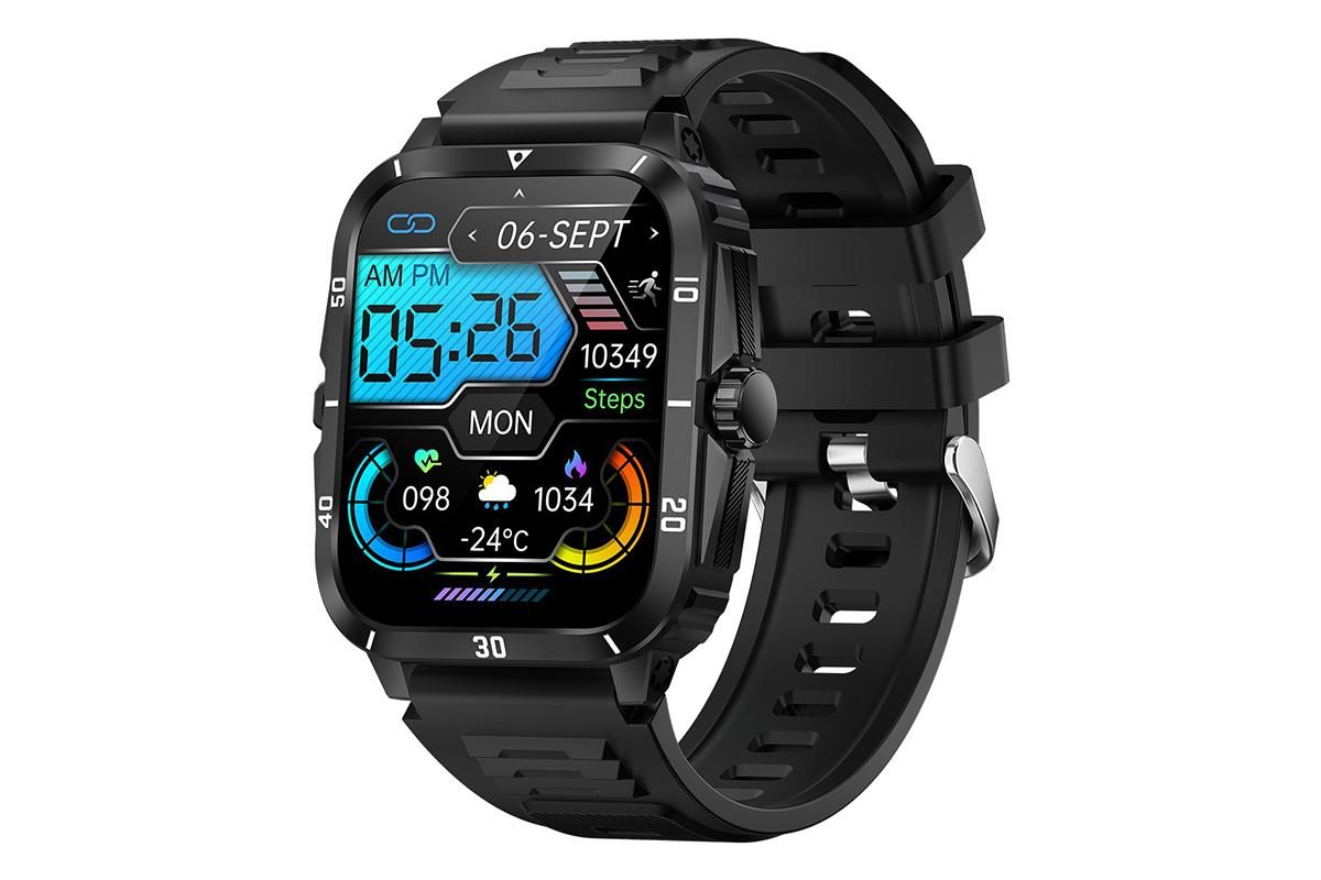 Smart Watch Fitness Tracker Heart Rate 25 Sport Modes for Men Women-Pink