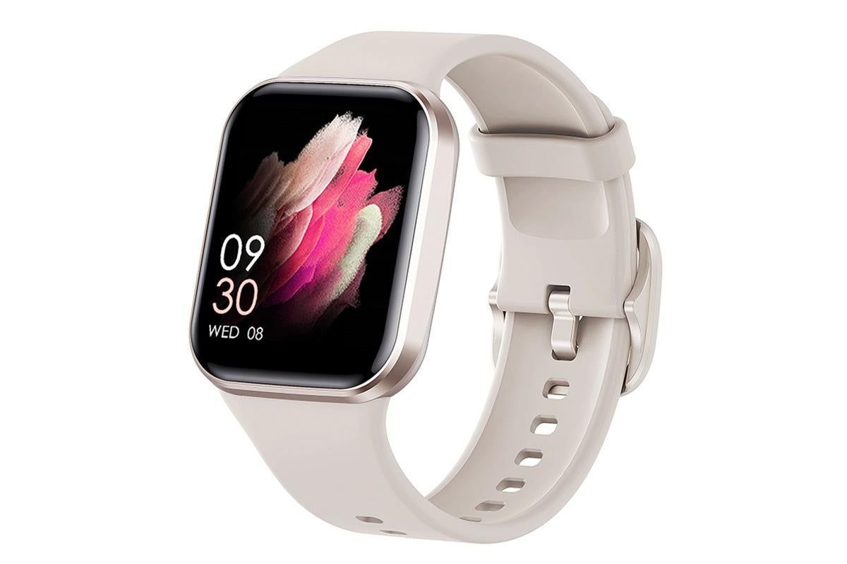 Smart Watch Fitness Tracker Heart Rate 25 Sport Modes for Men Women-Pink