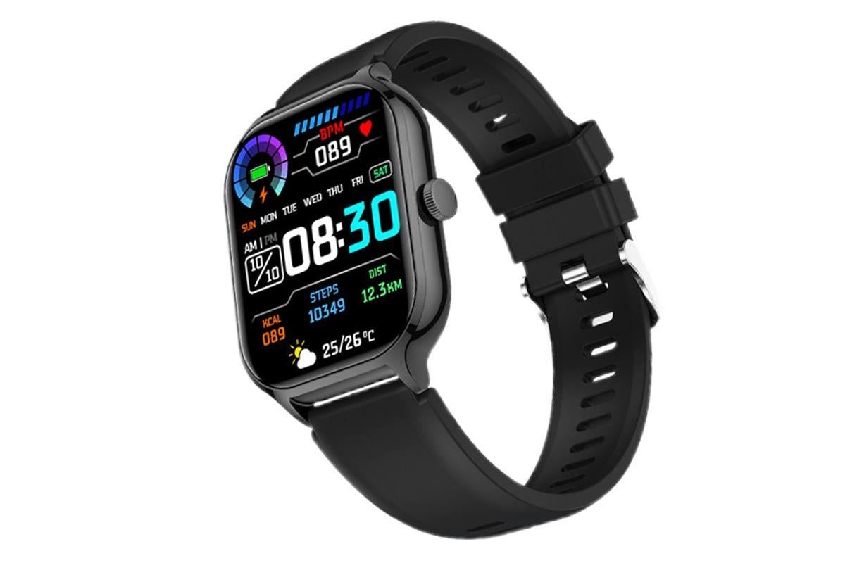 Smart Watches HD Desplay with Bluetooth 59 Sports Modes Heart Rate Sleep Monitor -Black