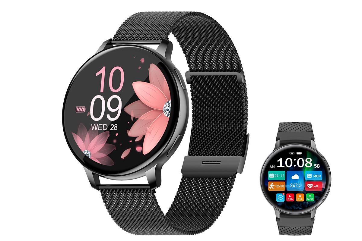 Smart Watch with Bluetooth Call and Sleep Monitor Fitness Tracker Watch-Gold