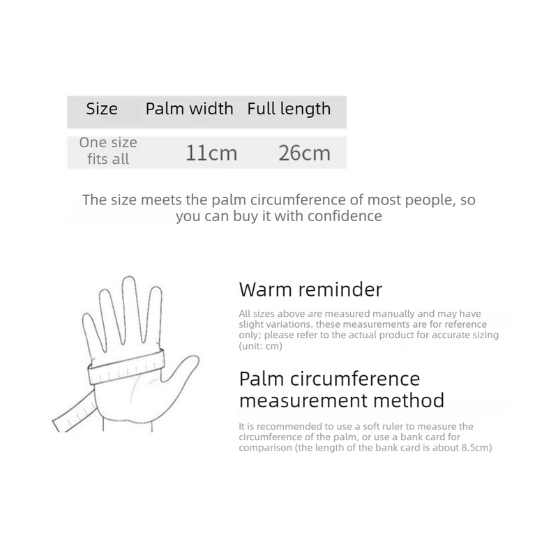 Winter Fleece-Lined Touchscreen Gloves, Windproof, Water-Resistant, Anti-Slip Thermal Gloves for Cycling and Driving, Unisex, One Pair—Blue (One Size Fits All)
