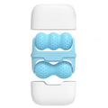 Ice Roller Beauty Device Double Sided Cold Compress Face Body Massager Blue