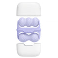 Ice Roller Beauty Device Double Sided Cold Compress Face Body Massager Purple