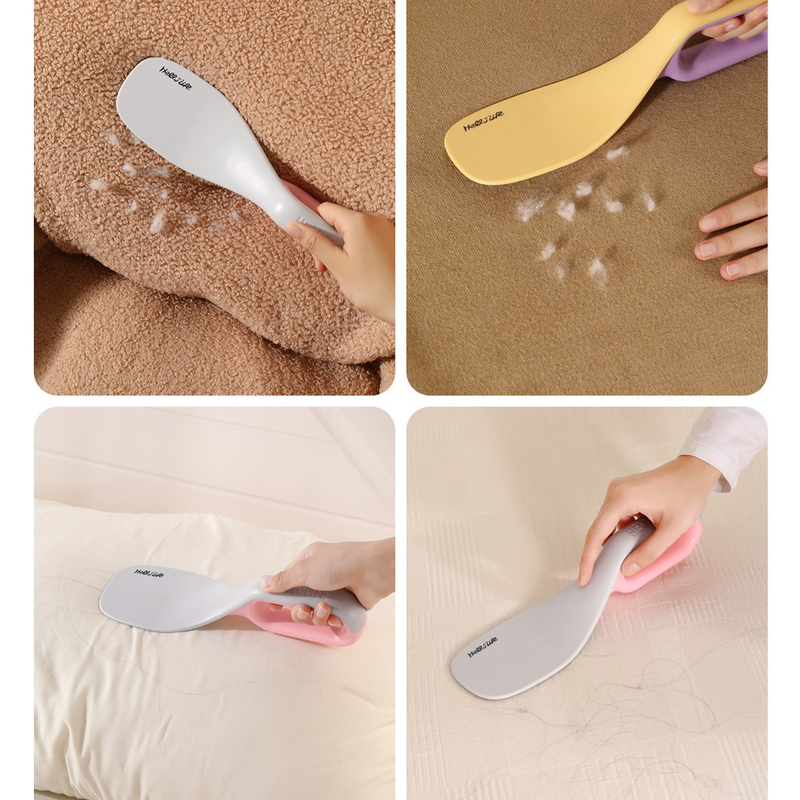 Multi-Function Mattress Lifting Tool, Labor-Saving Bed Sheet Tucking Helper, Double-Sided Static Lint Remover Brush—Gray