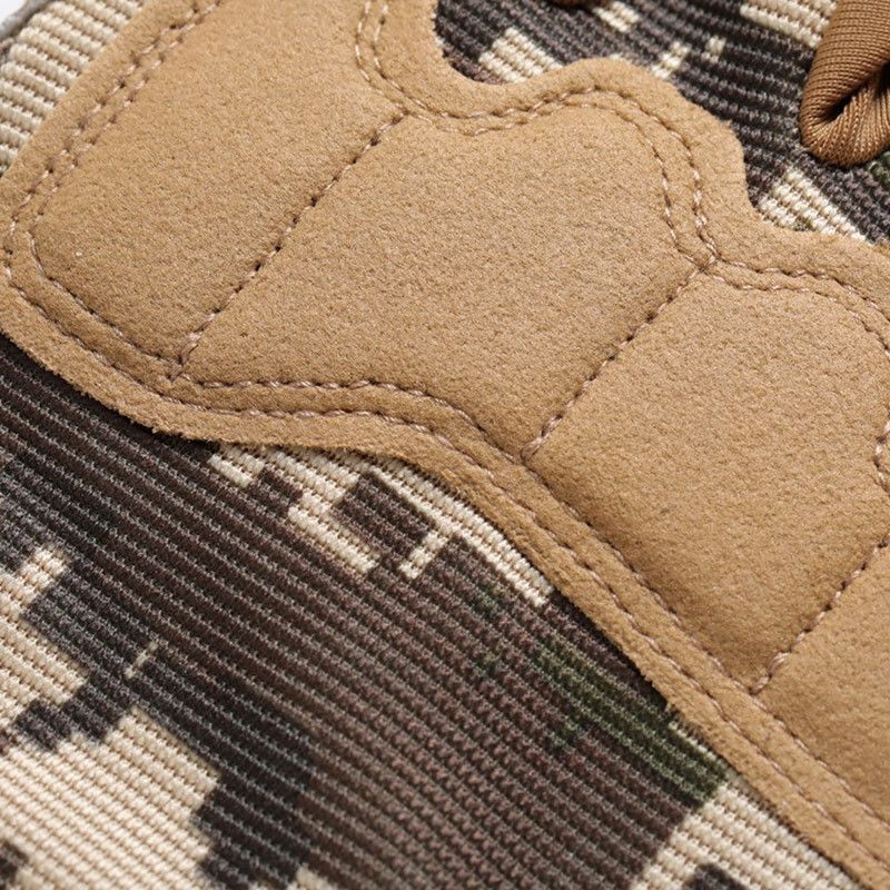 Size L - Brown Camouflage - EVA Protective Tactical Gloves (1 Pair), Anti-Slip Shock-Absorbing Sports Gloves for Cycling Workouts