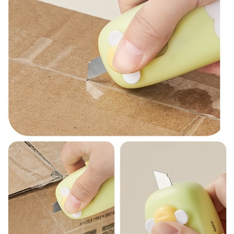 Flower Mini Magnetic Sealer, Handheld Rechargeable 2-in-1 Bag Sealing & Cutter Machine for Snack Packaging—Green