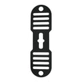 Silicone Pot Lid Fastening Strap, Portable Anti-Spill Lid Holder Strap for Casseroles and Stew Pots—Black