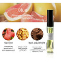4PCS Mini Perfume Spray Set, Long Lasting Eau de Toilette Sample Vials, Woody Citrus Fragrance Trial Kit for Men & Women, Portable Travel Size Scent Tester 5ml