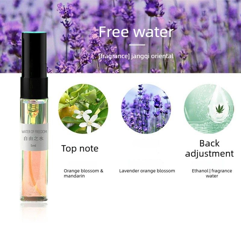 4PCS Mini Perfume Spray Set, Long Lasting Eau de Toilette Sample Vials, Woody Citrus Fragrance Trial Kit for Men & Women, Portable Travel Size Scent Tester 5ml