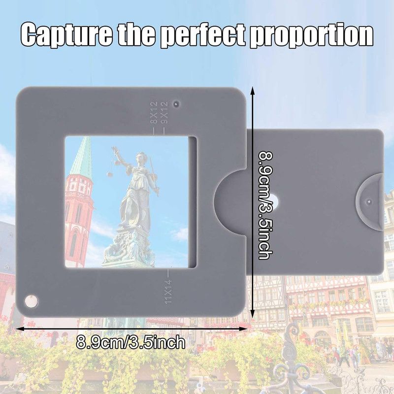 Portable Artist Viewfinder Frame Drawing Composition View Finder Tool for Sketch Painting Art Creation
