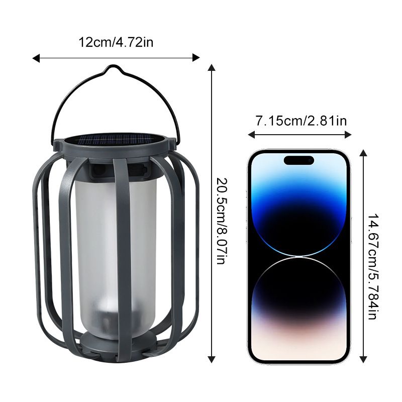 Solar Camping Lantern – Outdoor Yard Decorative Light with Tripod Stand, Portable Hanging LED Atmosphere Lamp