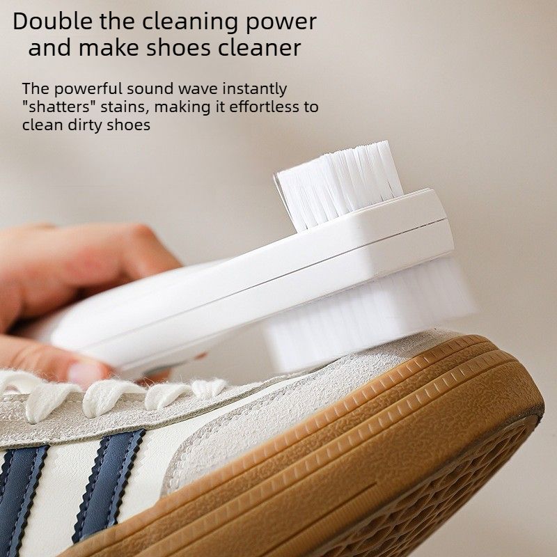 Electric Shoe Cleaner Brush – Automatic Sonic Scrubber for Sneakers, Portable White Shoe Polishing Tool