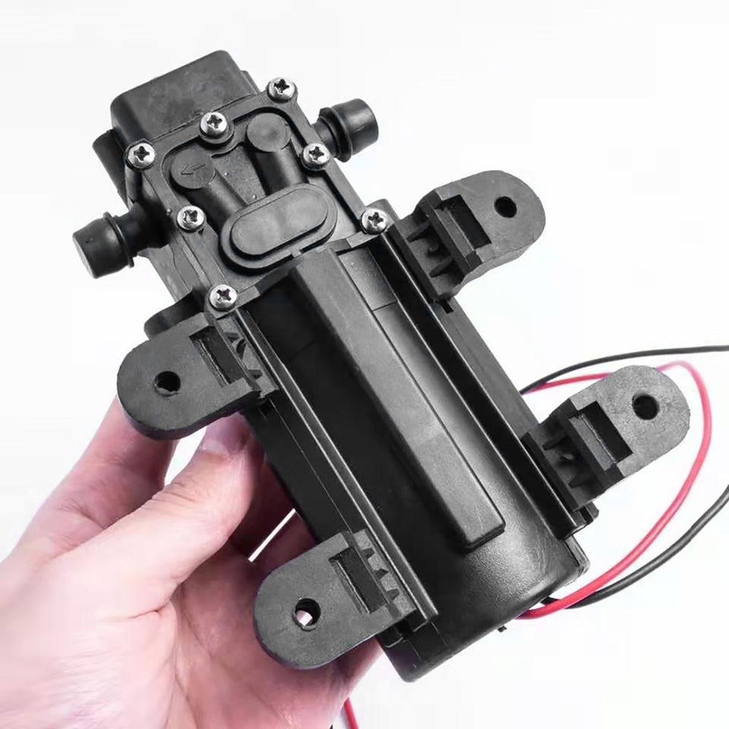 High Pressure Diaphragm Pump Smart Electric 6L Flow Rate Self Priming Pump for Car Wash Agricultural DC12V 72W