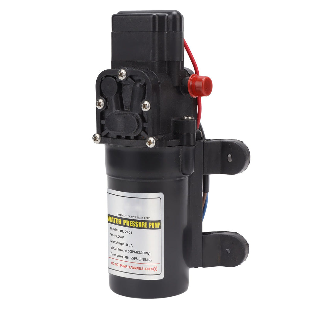 Water Pressure Diaphragm Pump Self Priming Diaphragm Pump High Pressure Water Pump for Outdoor RL 2401 24V