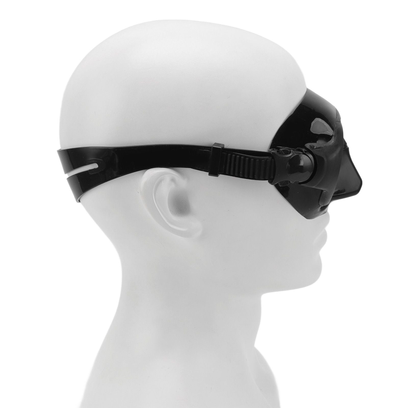 Diving Face Goggles Cover No Leakage Wide View Safe Tempered Glass Snorkeling Goggles