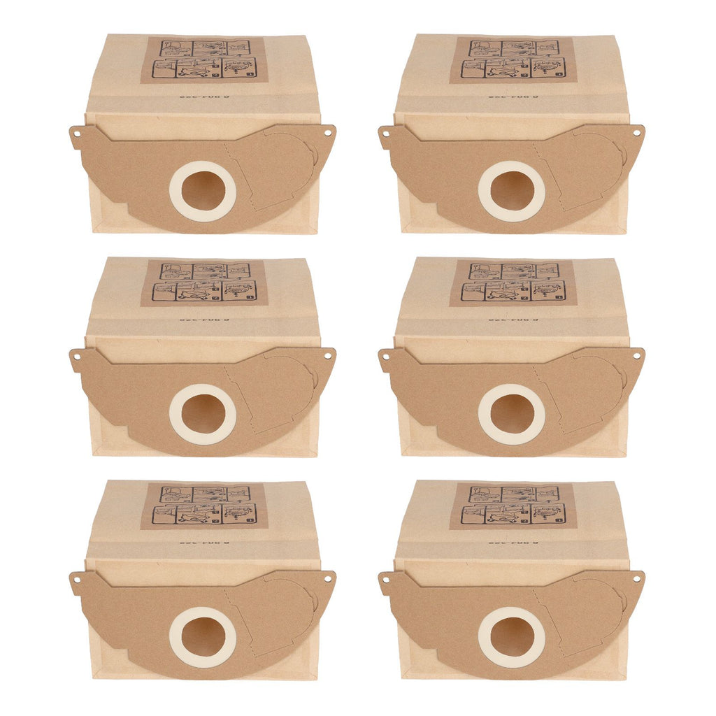 Vacuum Cleaner Paper Garbage Dust Bag for Karcher WD2250 A2004 A2054 MV2 Vacuum Cleaner